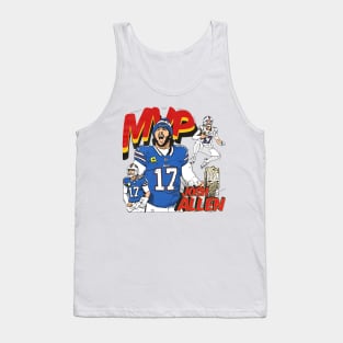 Josh Allen Mvp Nfl Comic Vintage Tank Top